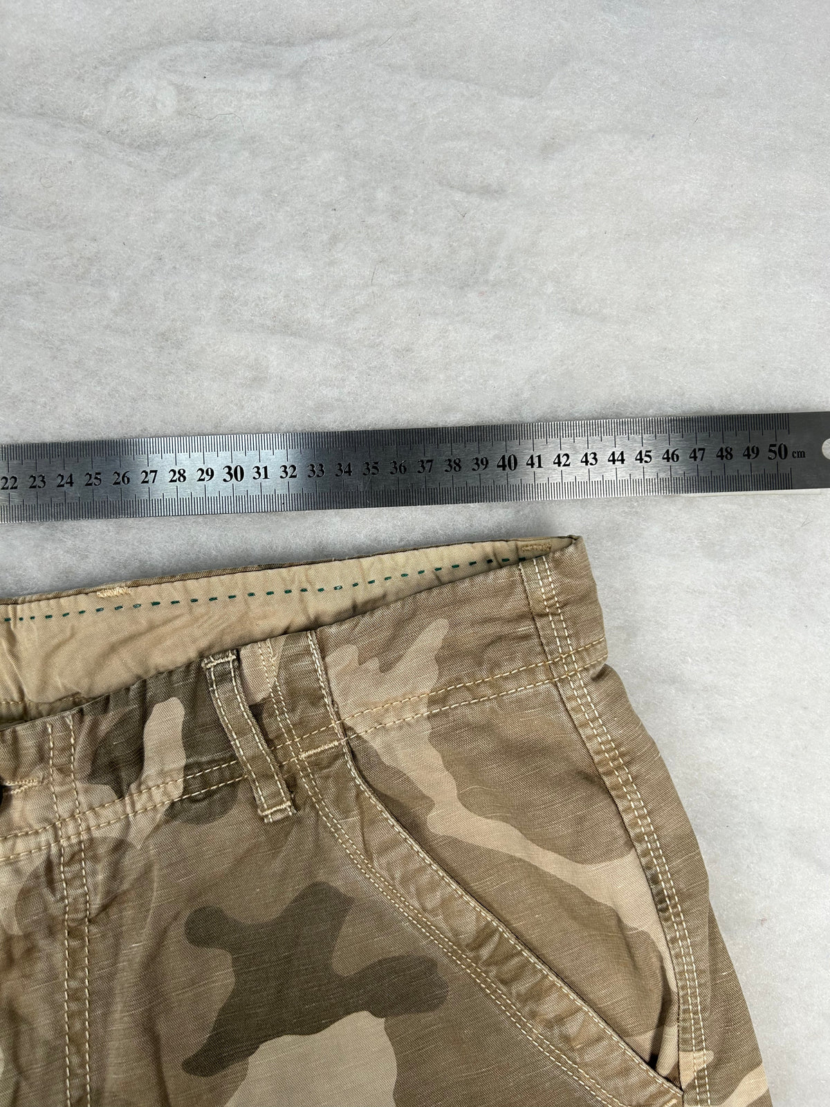 Shorts cargo camouflage vintage – Uomo Taglia L