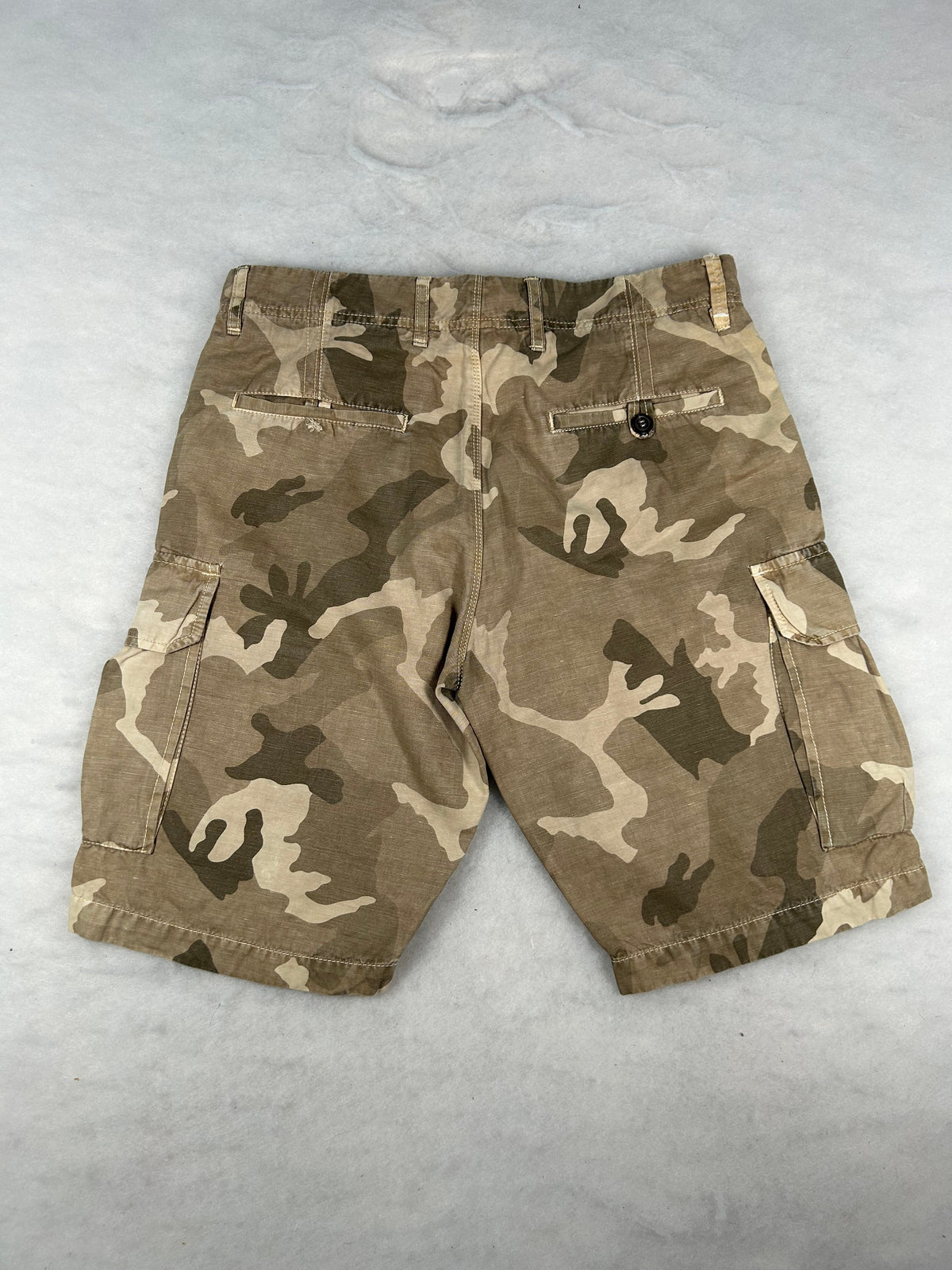 Shorts cargo camouflage vintage – Uomo Taglia L