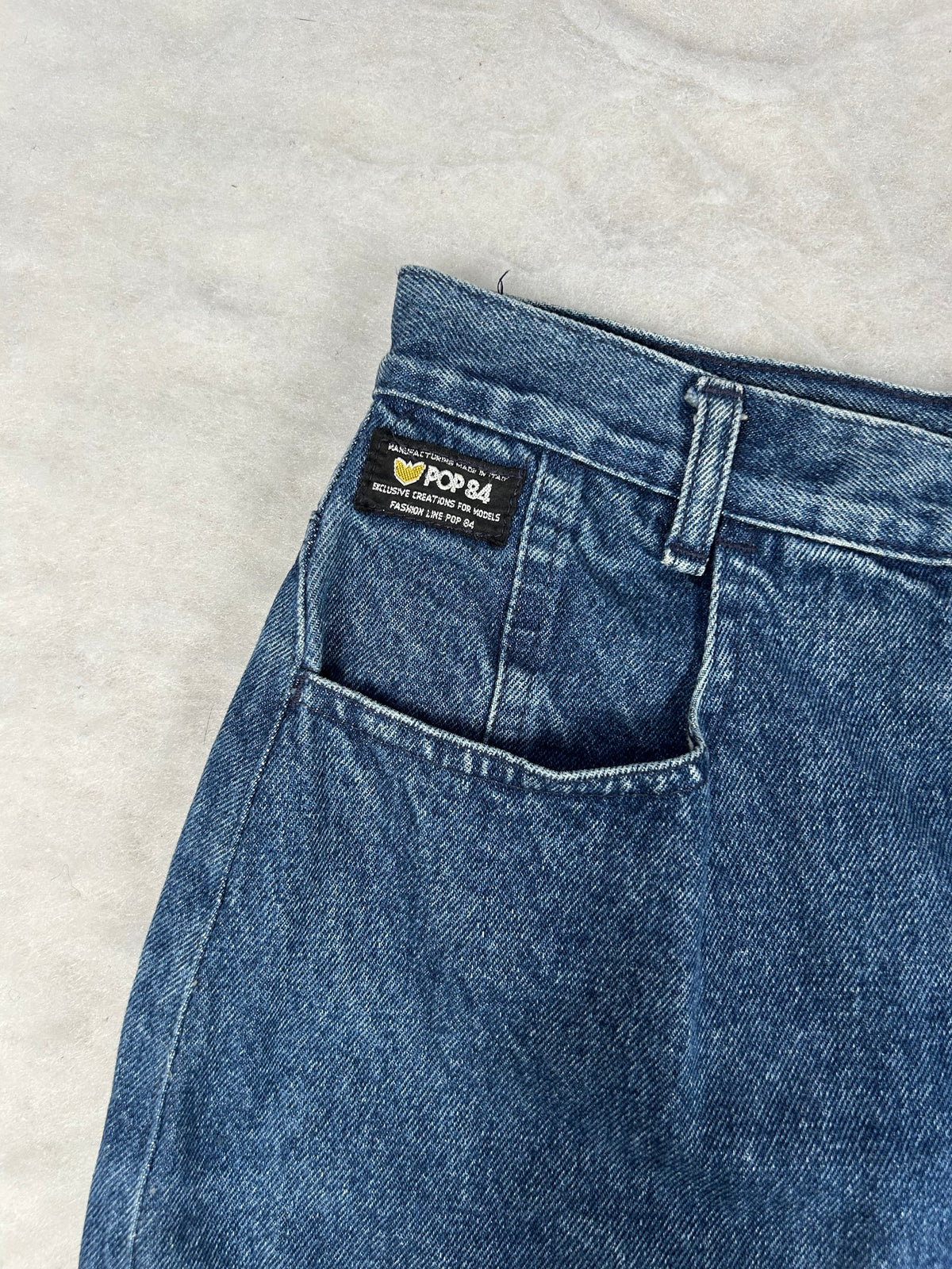 Gonna lunga di jeans vintage – Donna Taglia XL