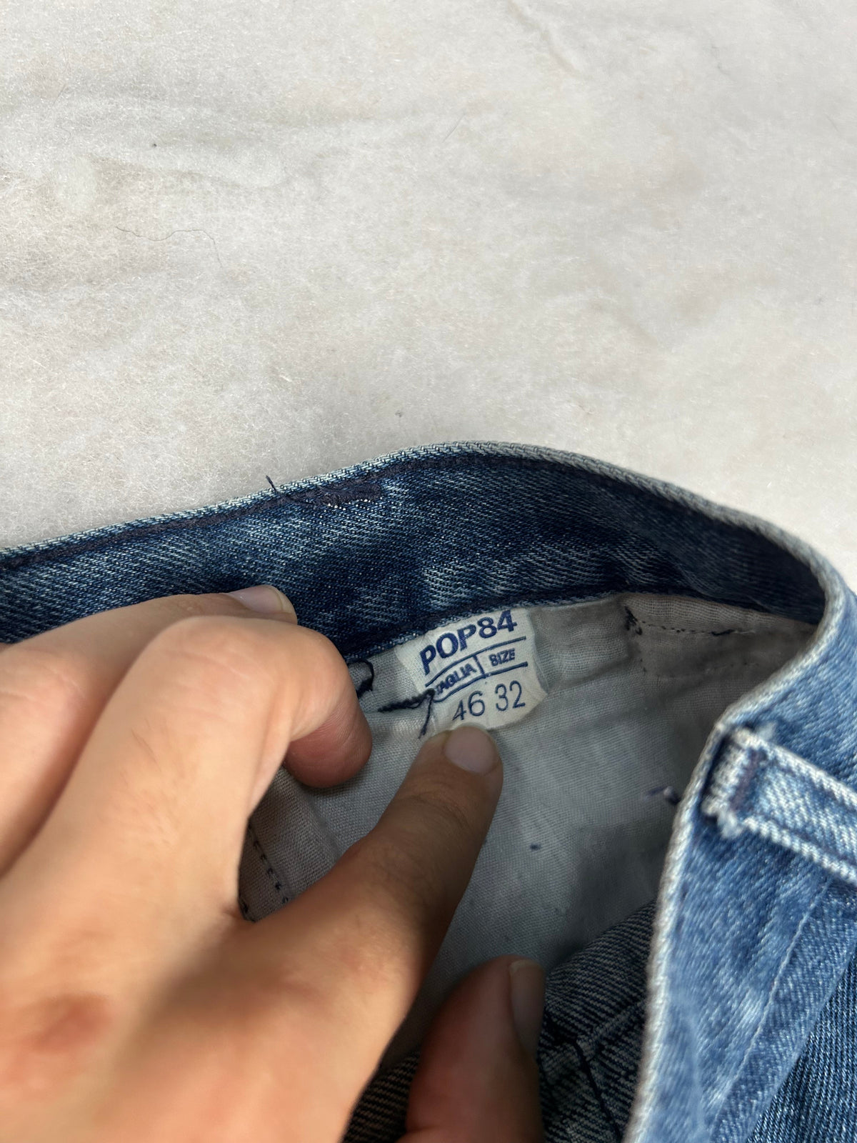 Gonna lunga di jeans vintage – Donna Taglia XL