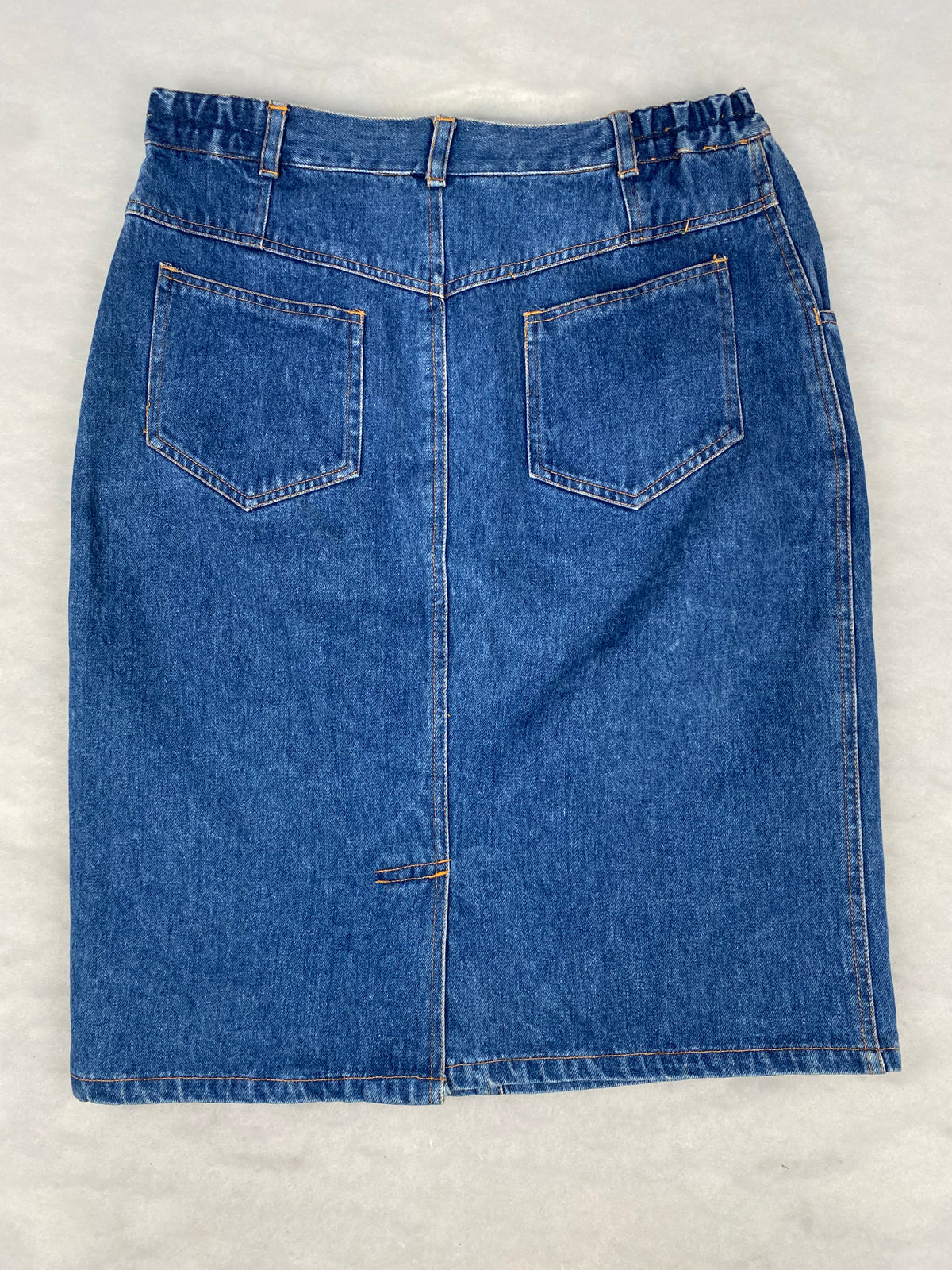 Gonna di jeans blu vintage – Donna Taglia M (IT 44)