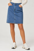 Gonna di jeans blu vintage – copertina