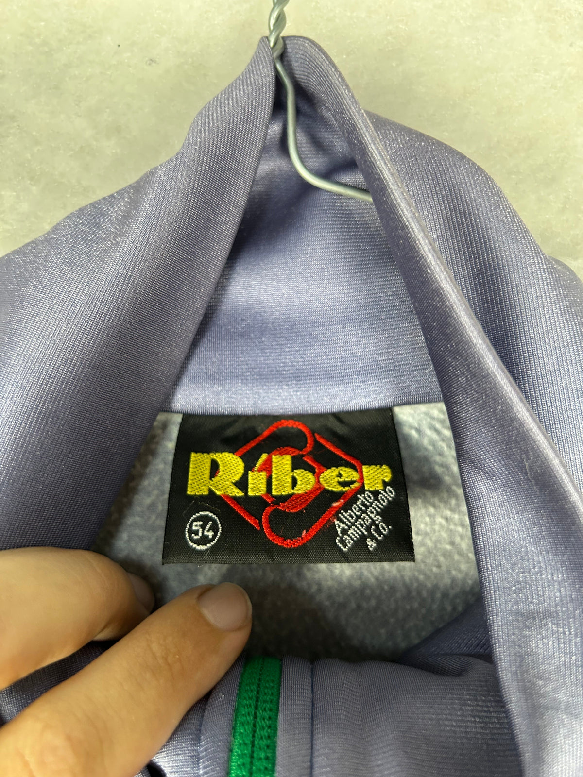 Giacca sportiva Riber viola – Uomo Taglia M