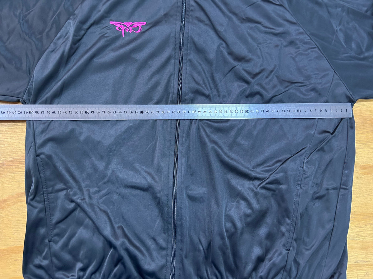 Anorak mezza zip giallo lime vintage – Uomo L