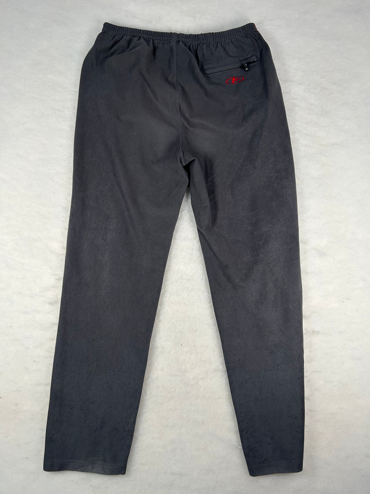 Tuta completa sportiva anni 90 rosso e grigio vintage – Uomo L