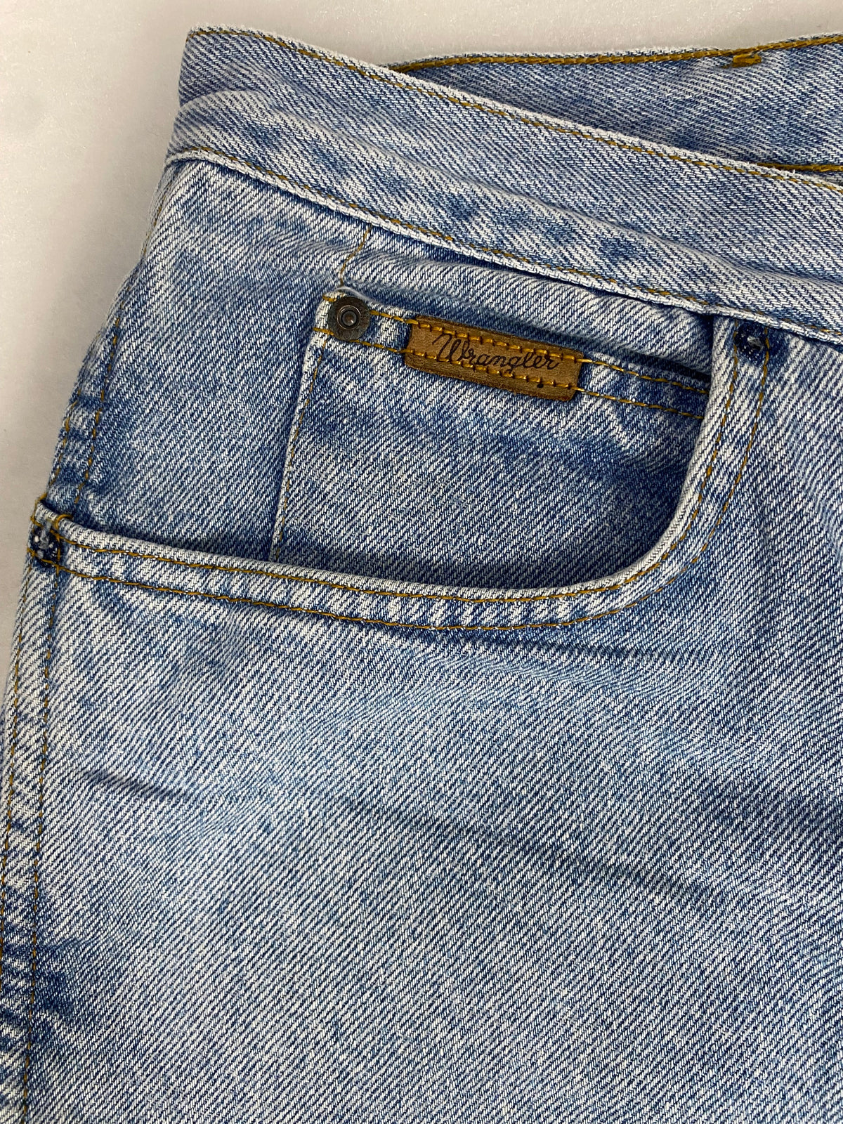 Jeans blu chiaro vintage – Unisex Taglia L (W32)