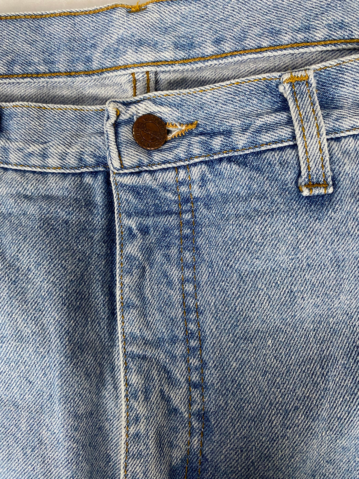 Jeans blu chiaro vintage – Unisex Taglia L (W32)
