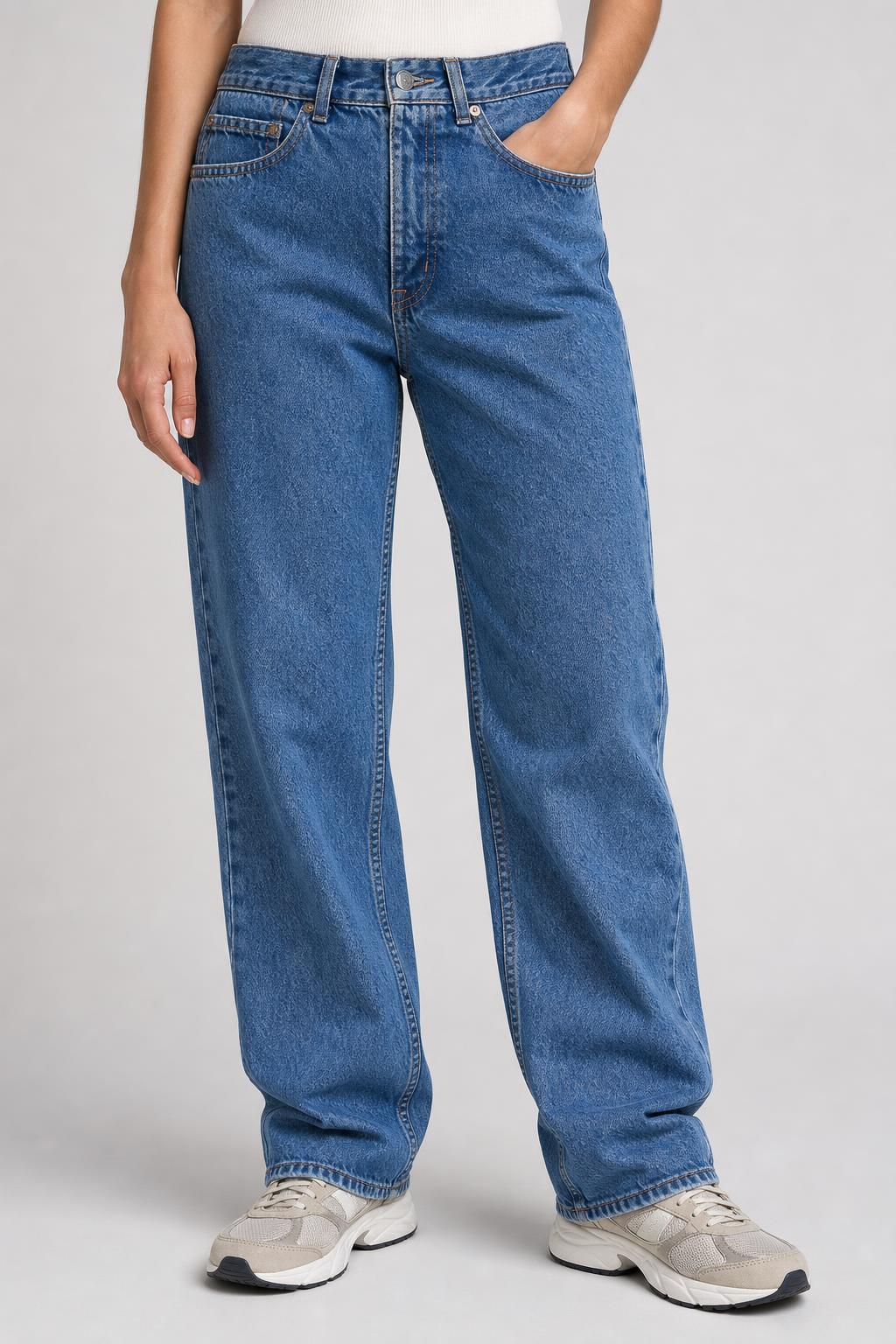Jeans Carrera blu vintage – Unisex Taglia 2XL (IT 54)