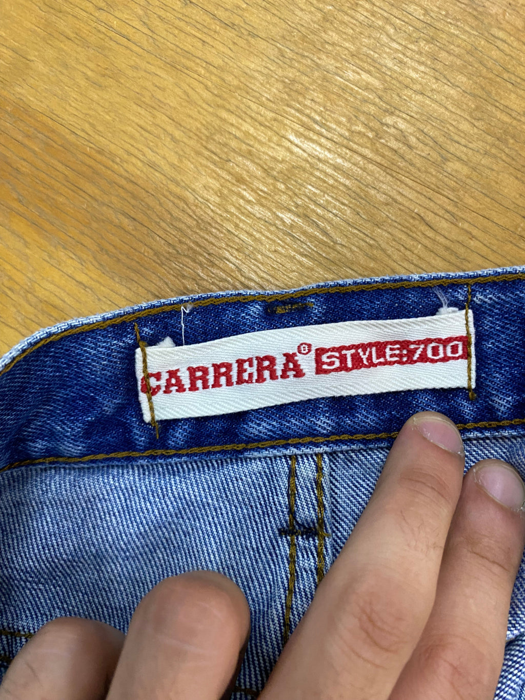 Jeans Carrera 700 blu vintage – Uomo Taglia L (IT 50)