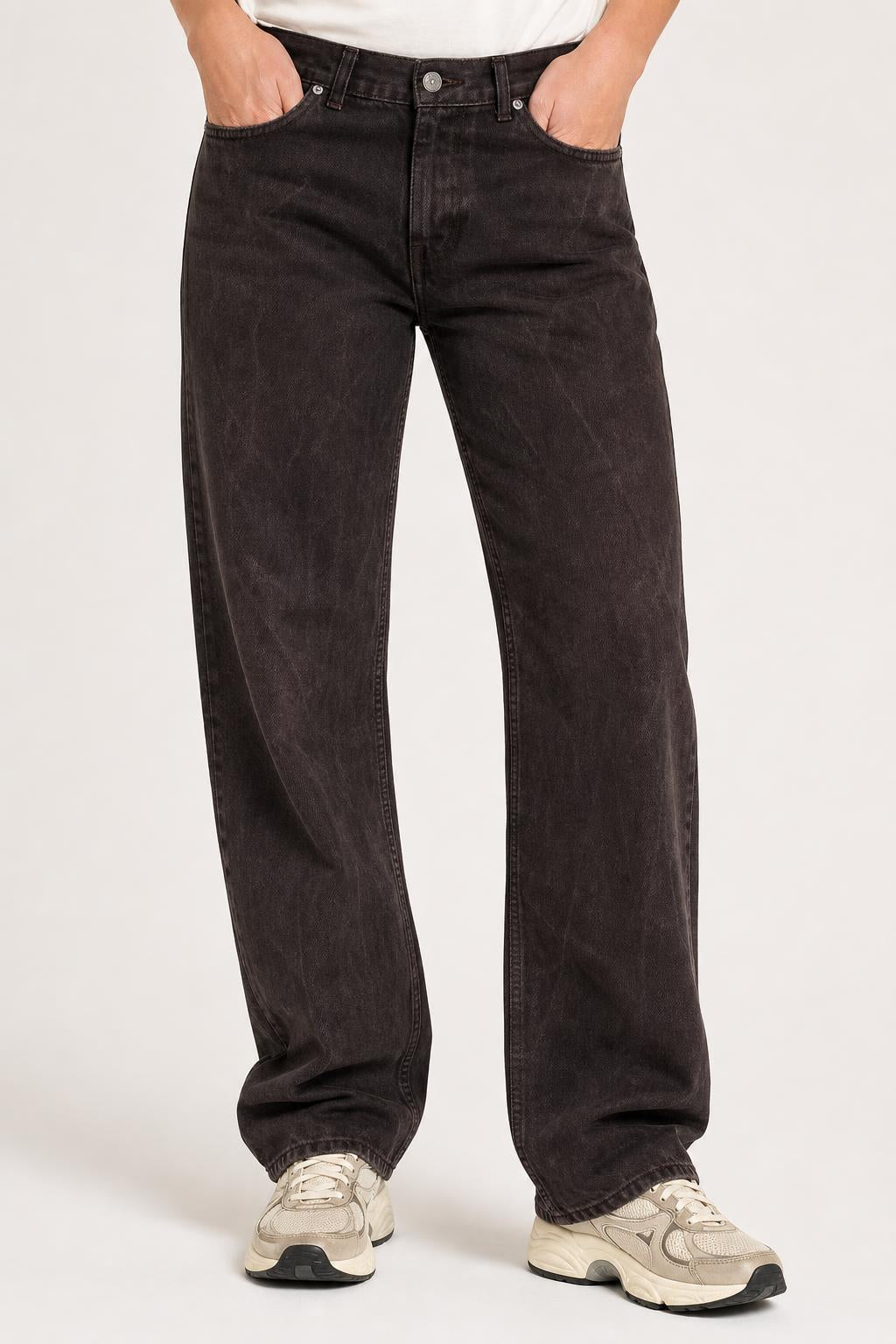 Jeans Carrera marroni vintage – Unisex Taglia 3XL (IT 56)