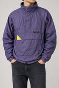 Anorak viola vintage indossato