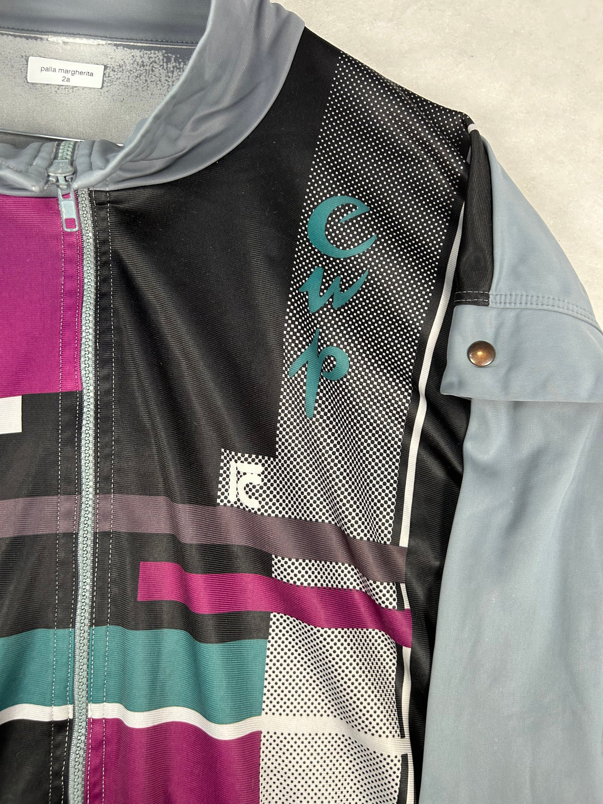 Track jacket CMP color block anni 90 vintage – Uomo 2XL