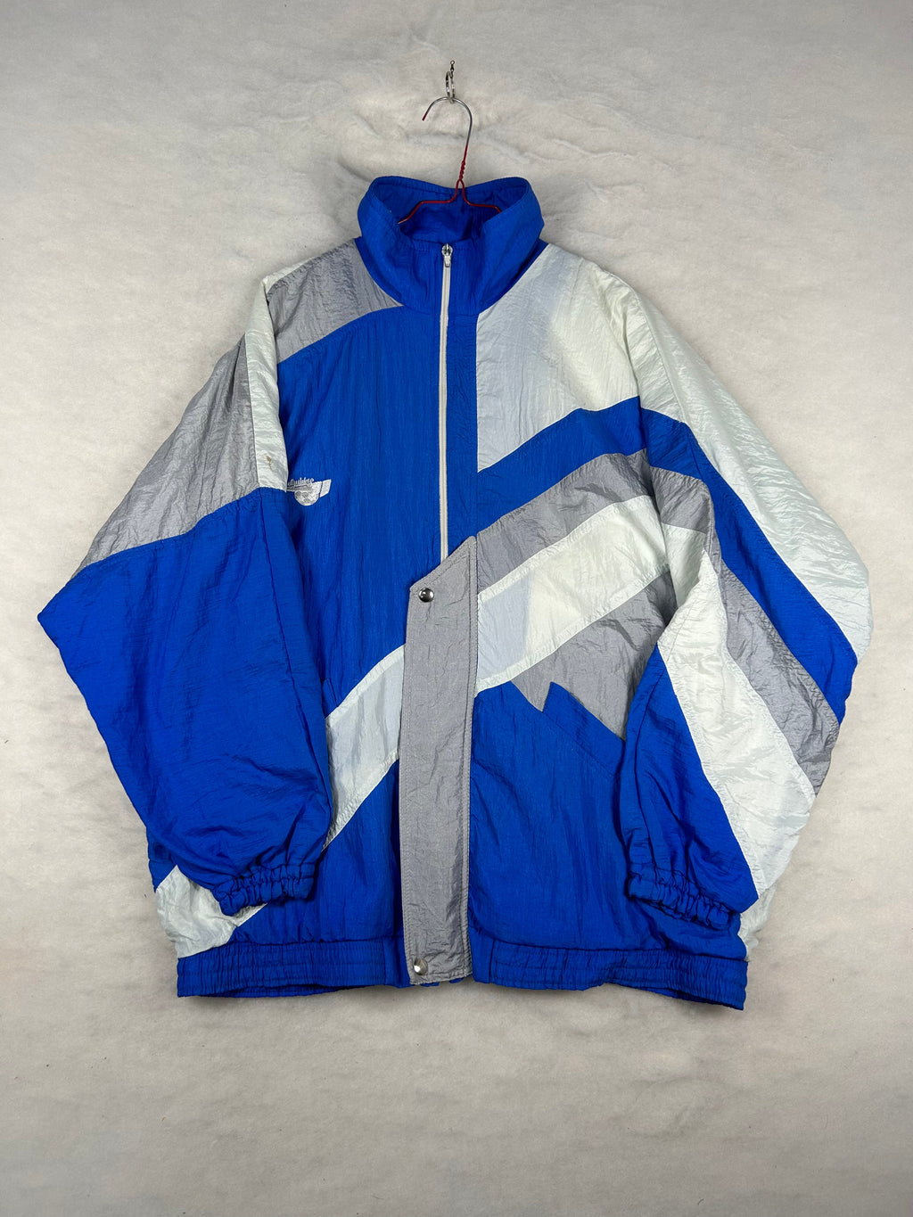 Tuta blu bianca vintage