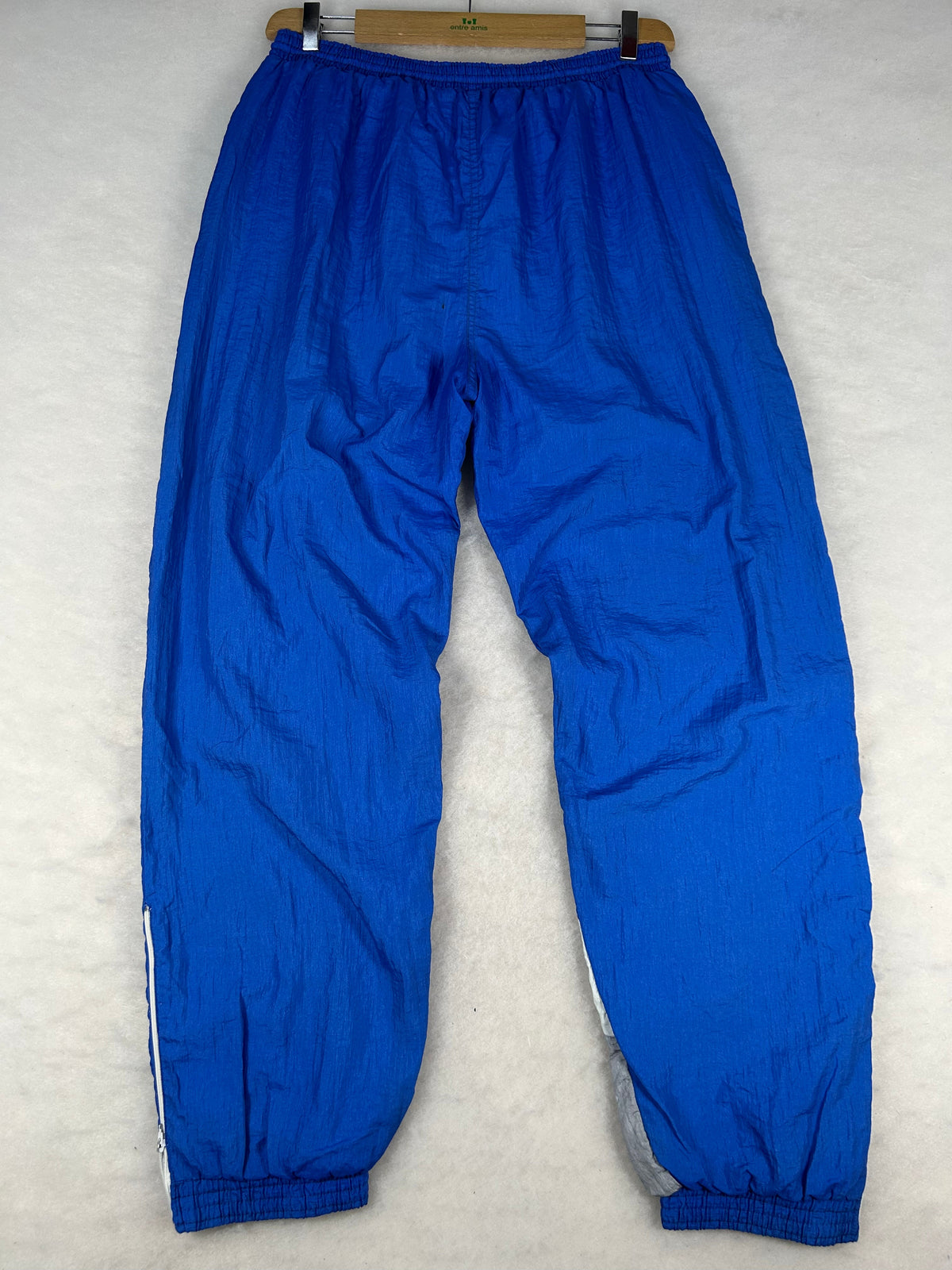 Tuta blu bianca vintage