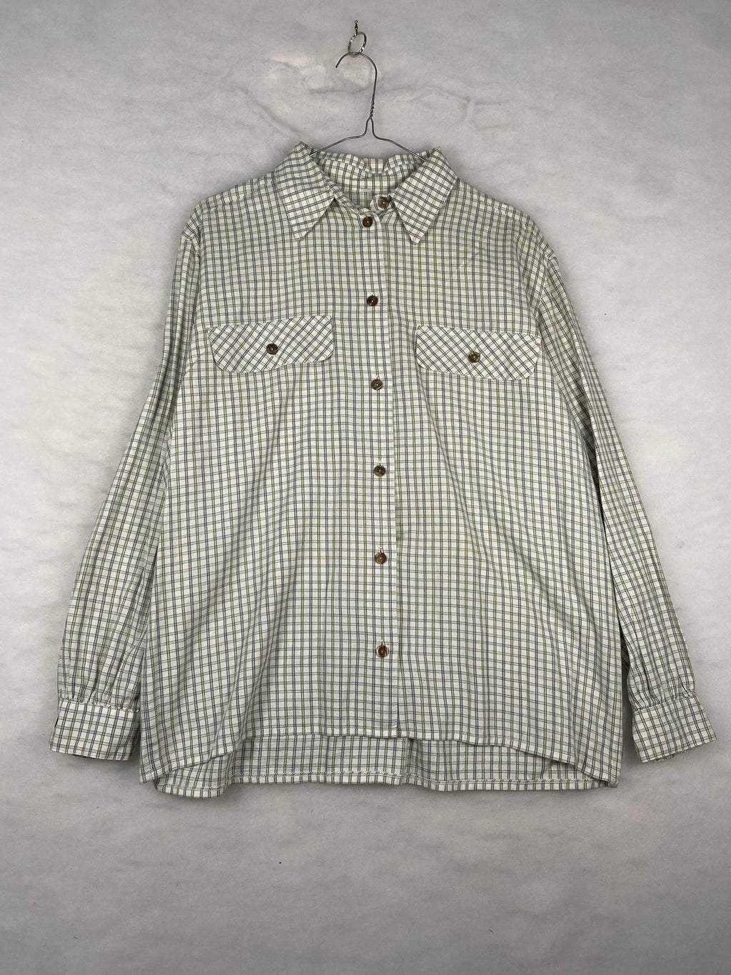Camicia vintage uomo a quadretti - fronte