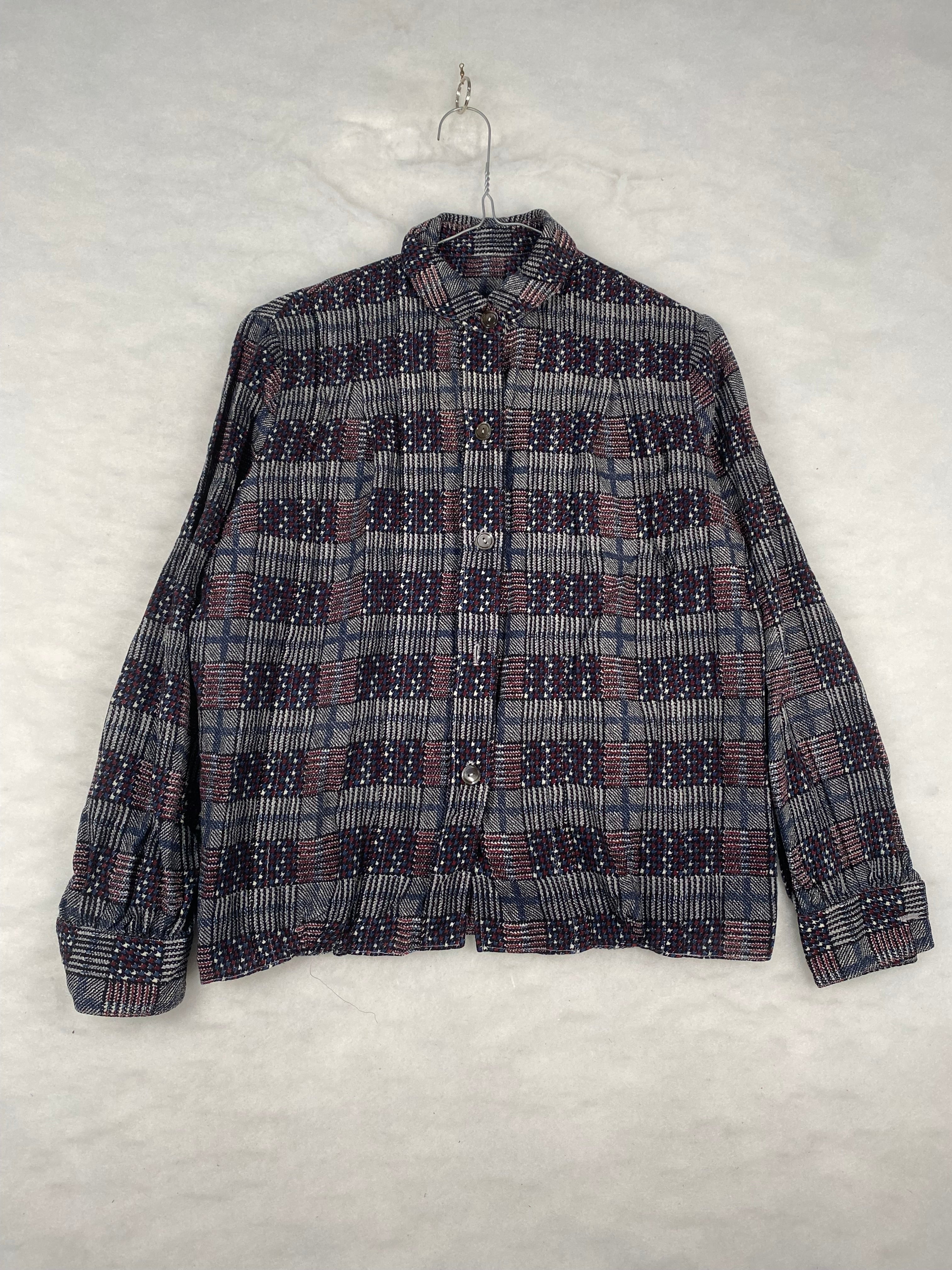 Giacca-camicia vintage donna - fronte