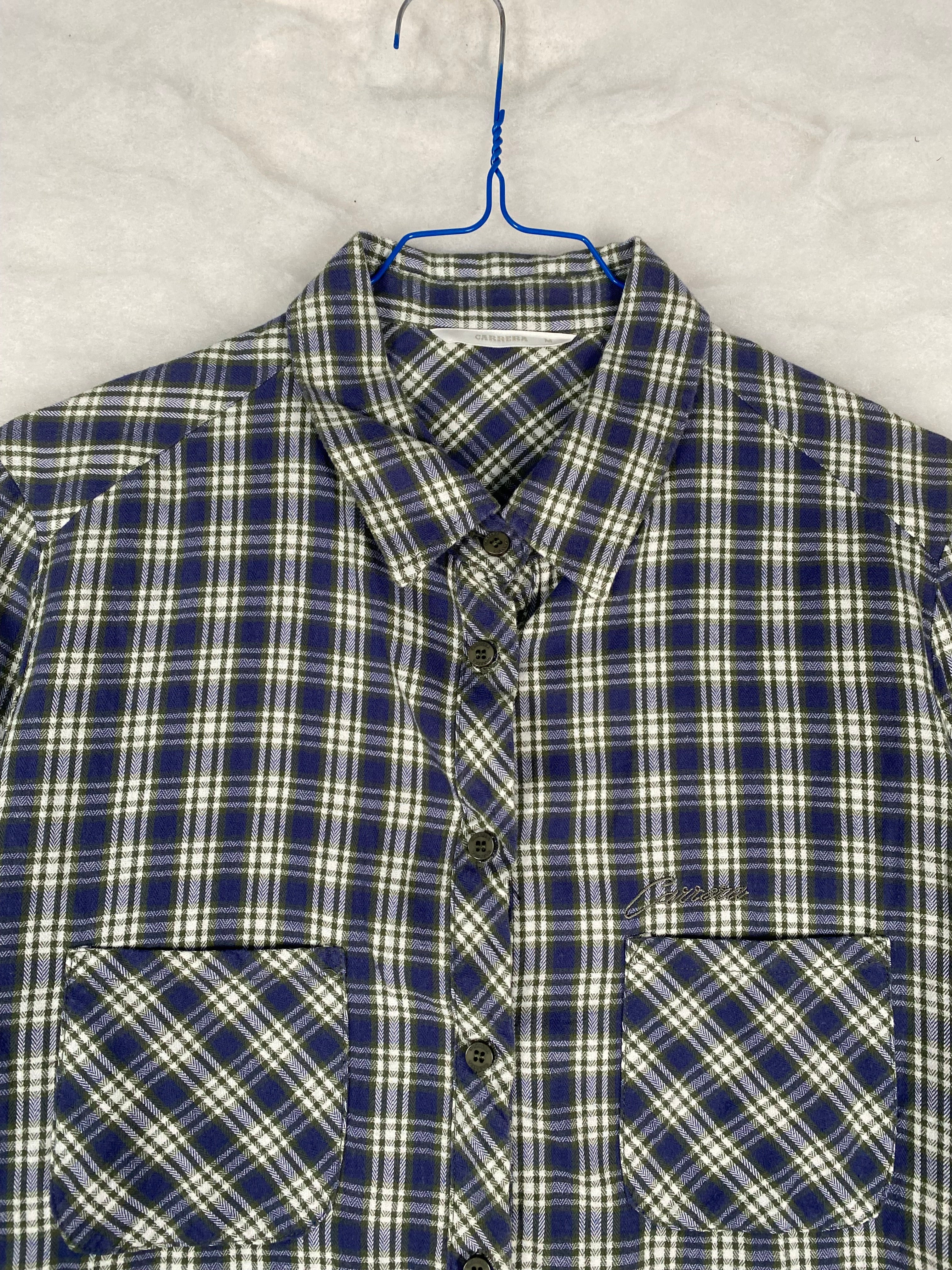 Camicia Carrera uomo flanella - dettaglio