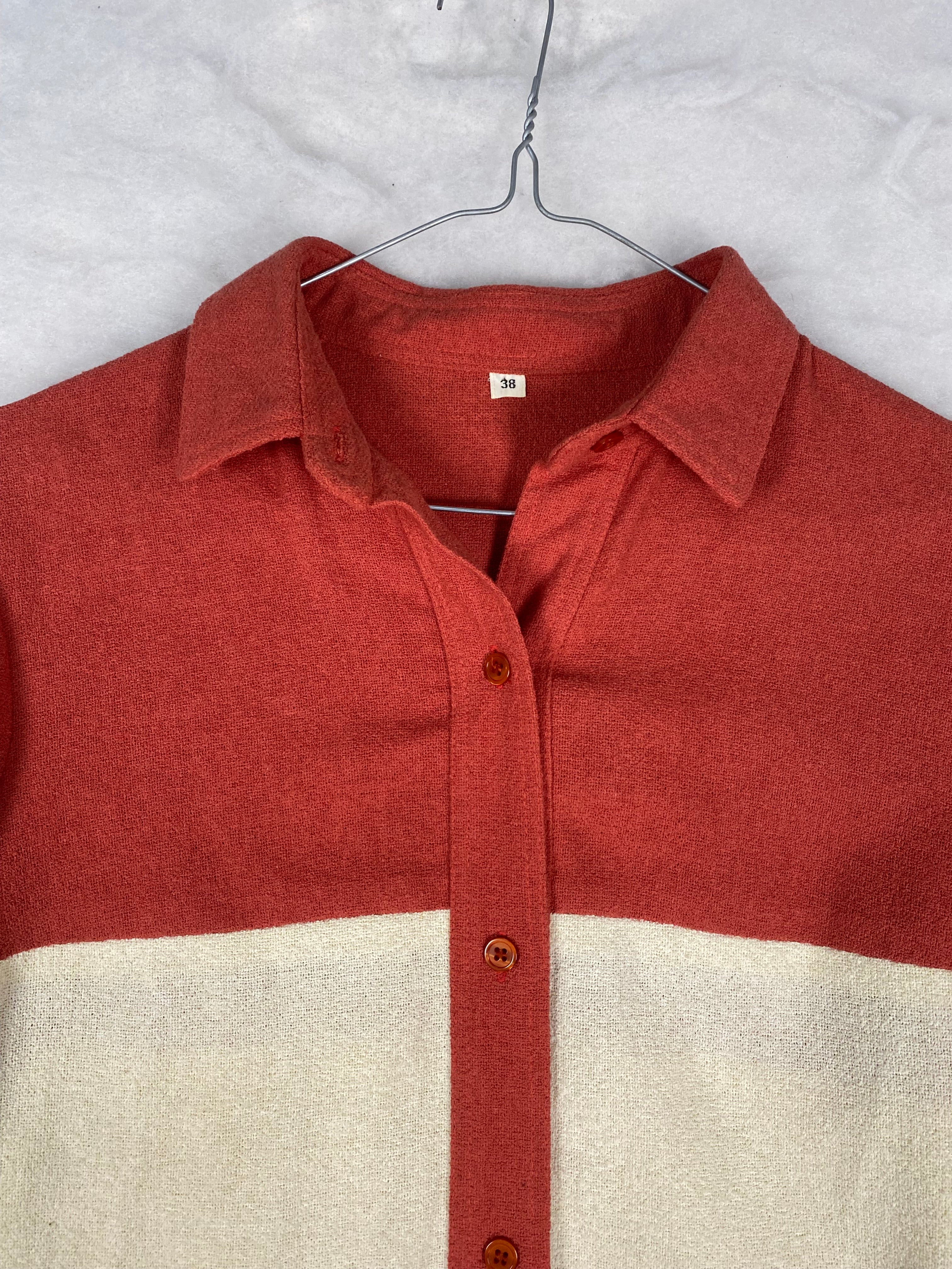 Giacca-camicia vintage donna - dettaglio