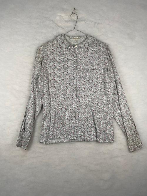 Blusa donna a fiori ditsy - fronte