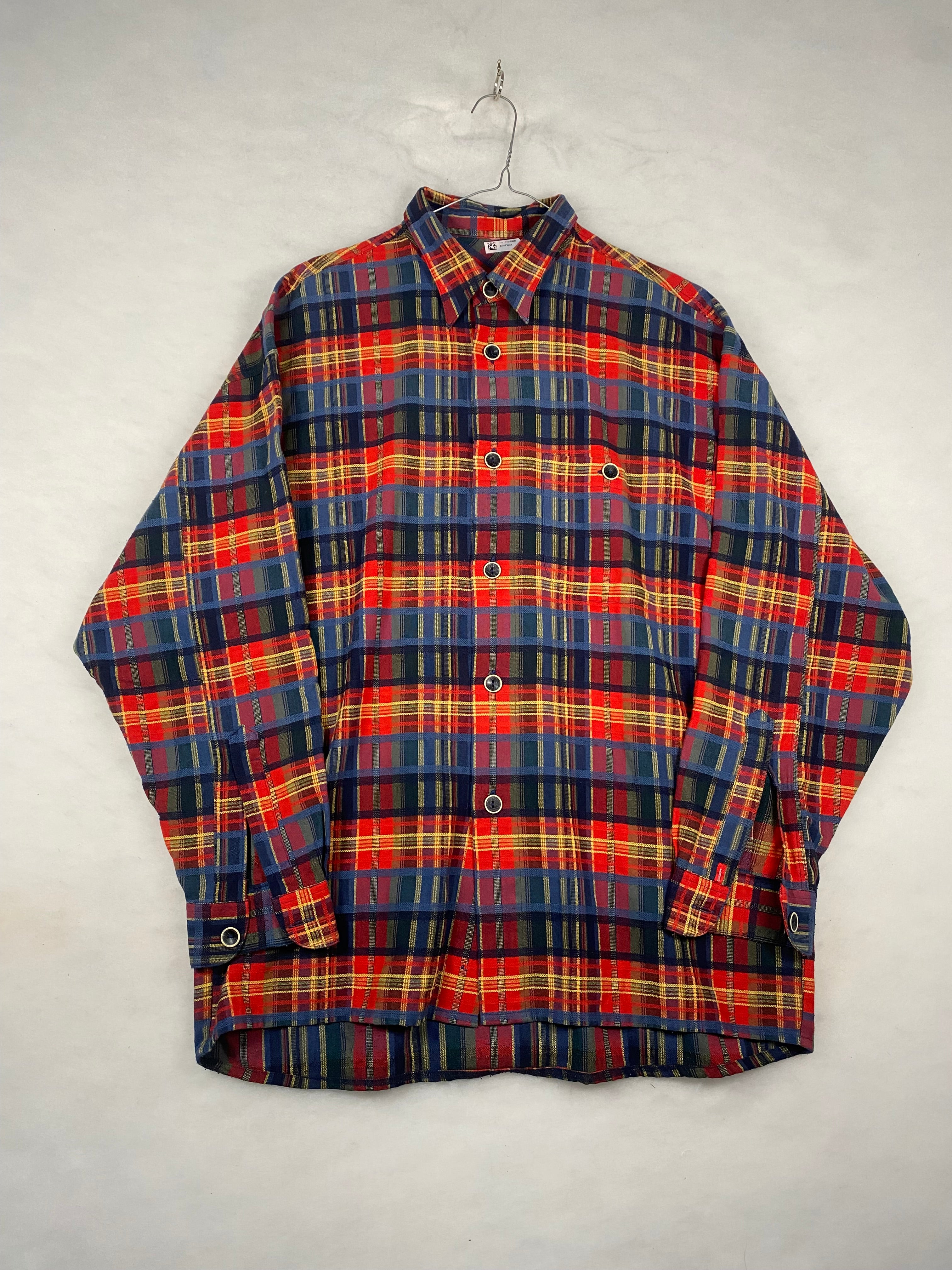 Camicia Wrangler flanella tartan - fronte