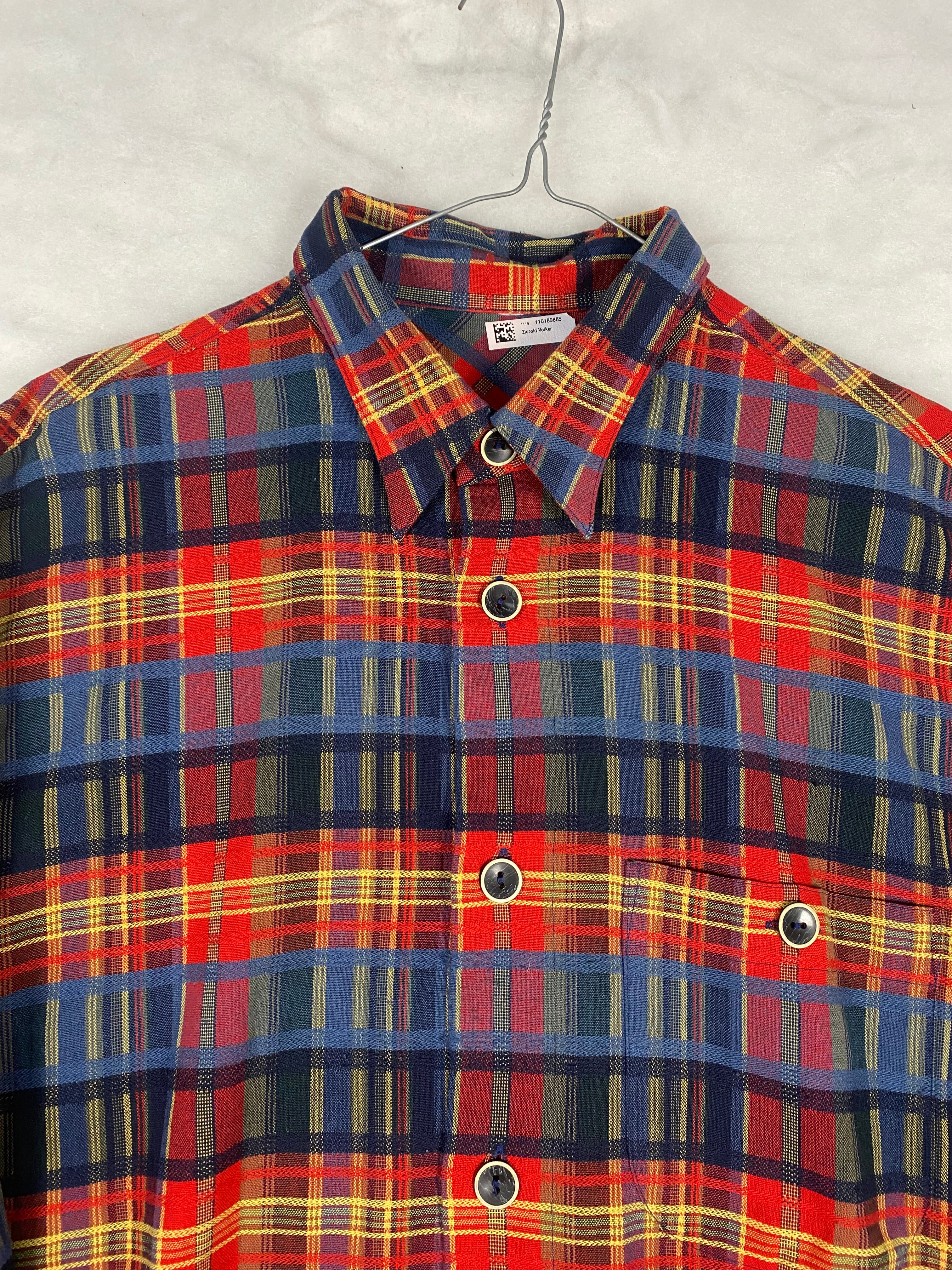 Camicia Wrangler flanella tartan - dettaglio