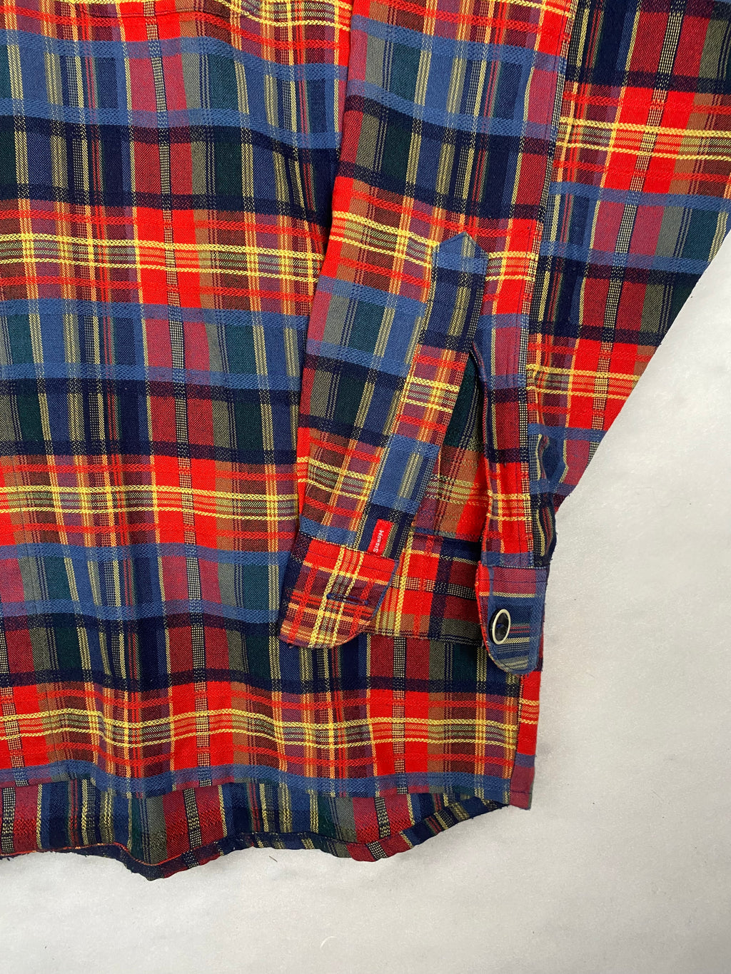 Camicia Wrangler flanella tartan - etichetta Wrangler