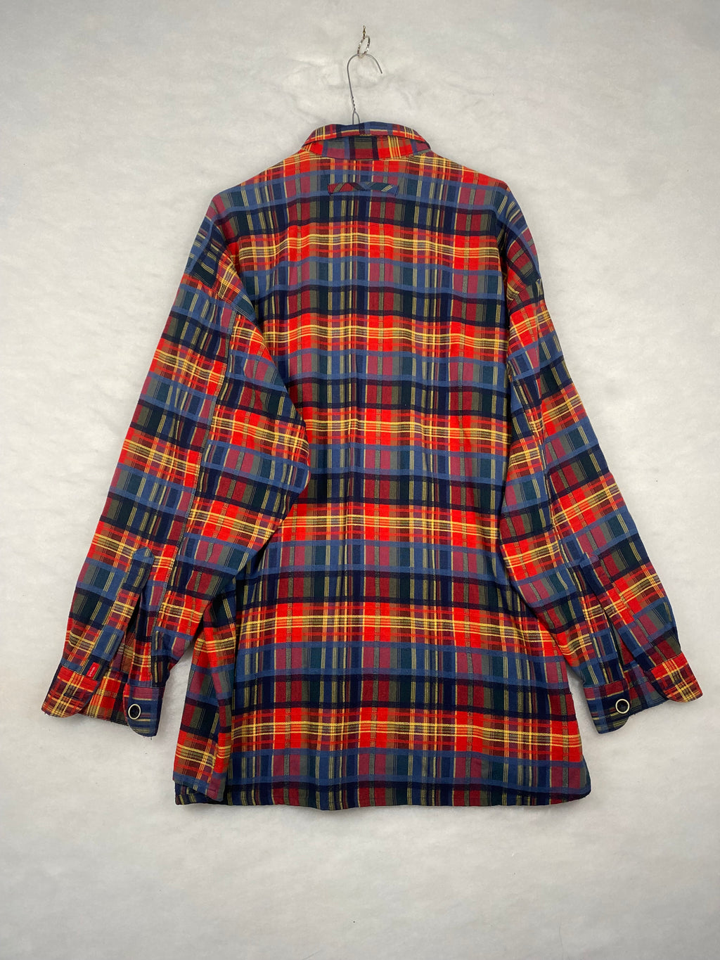 Camicia Wrangler flanella tartan - vista piatta