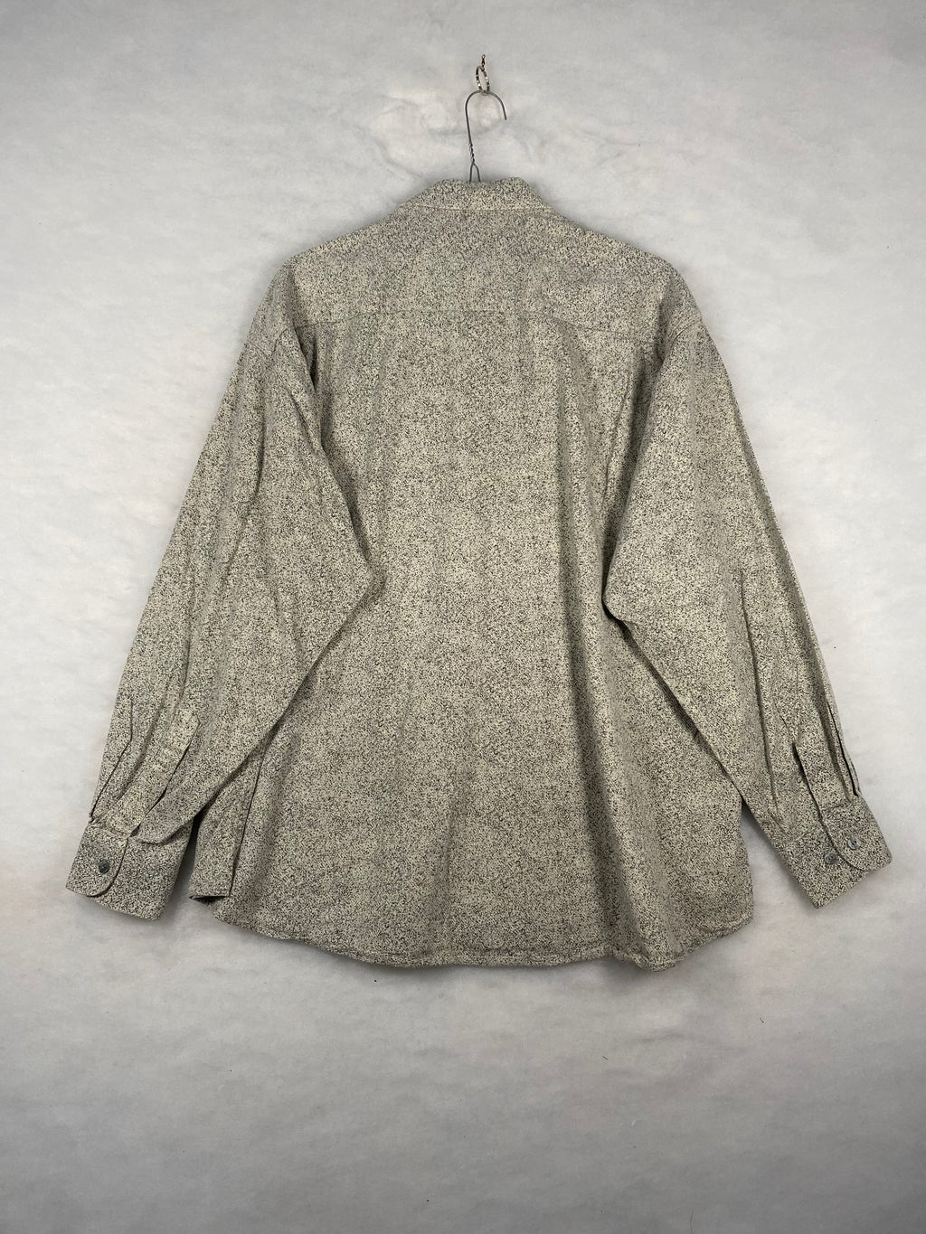 Camicia uomo beige sale e pepe - vista piatta