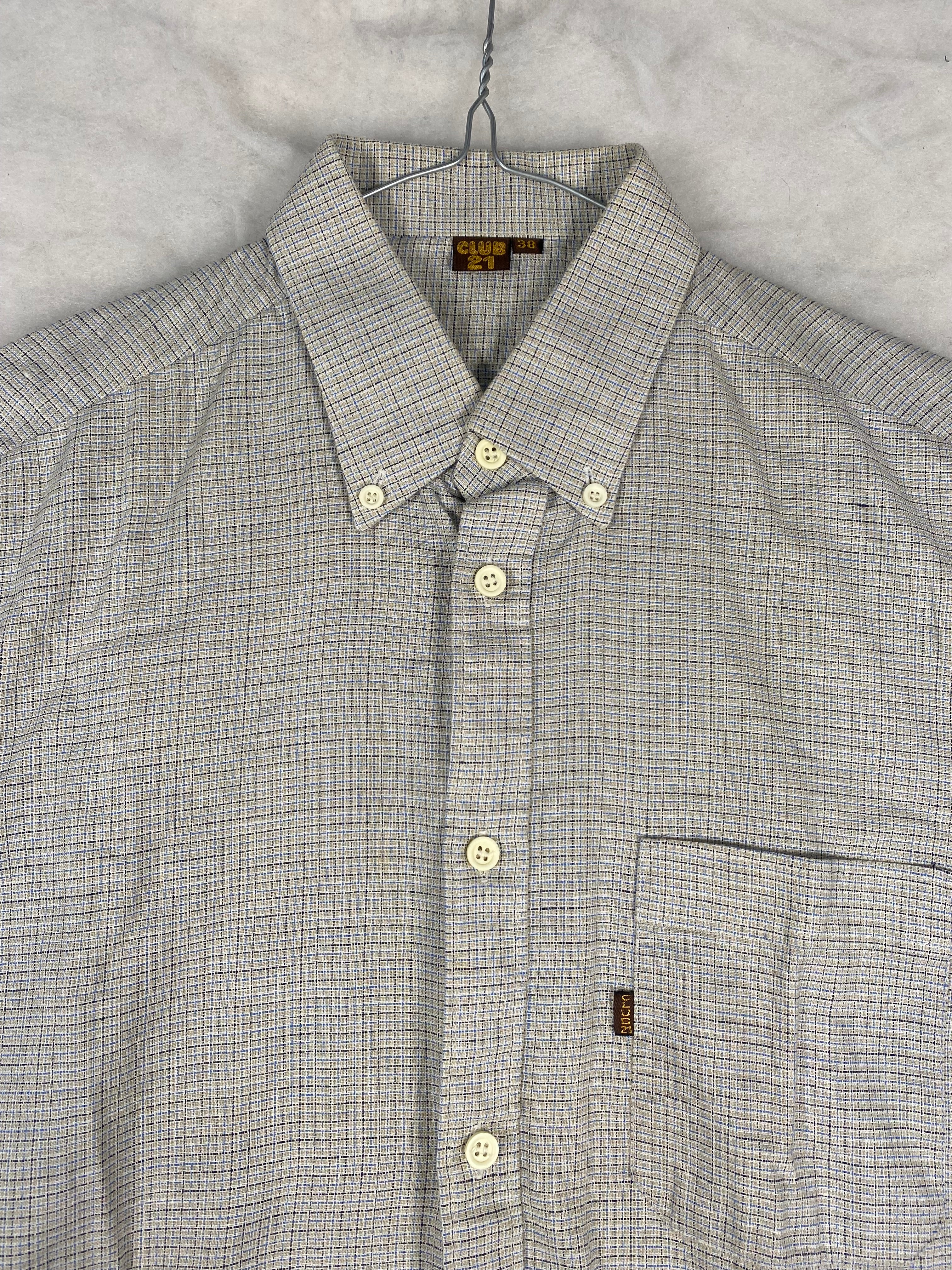 Camicia uomo Club 21 dettaglio