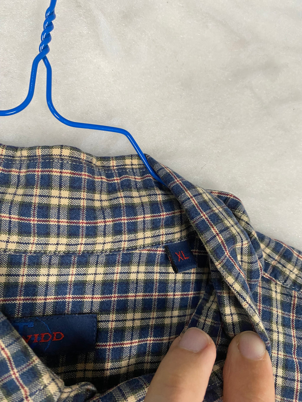 Camicia uomo J.C. Twidd dettaglio tessuto