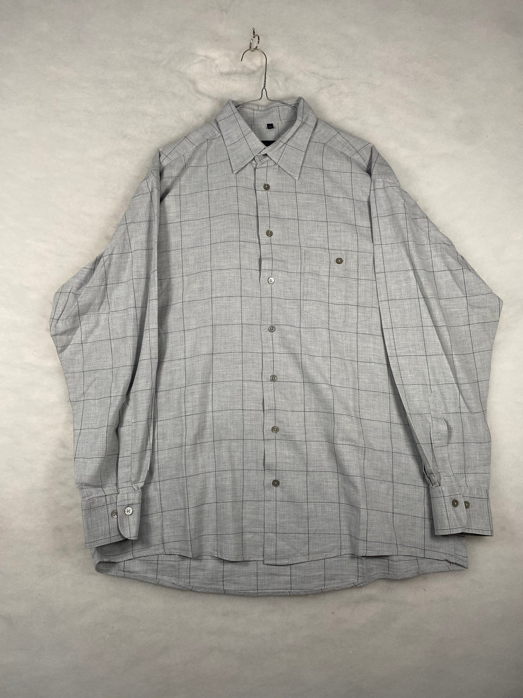 Camicia uomo Casa Moda grigia fronte