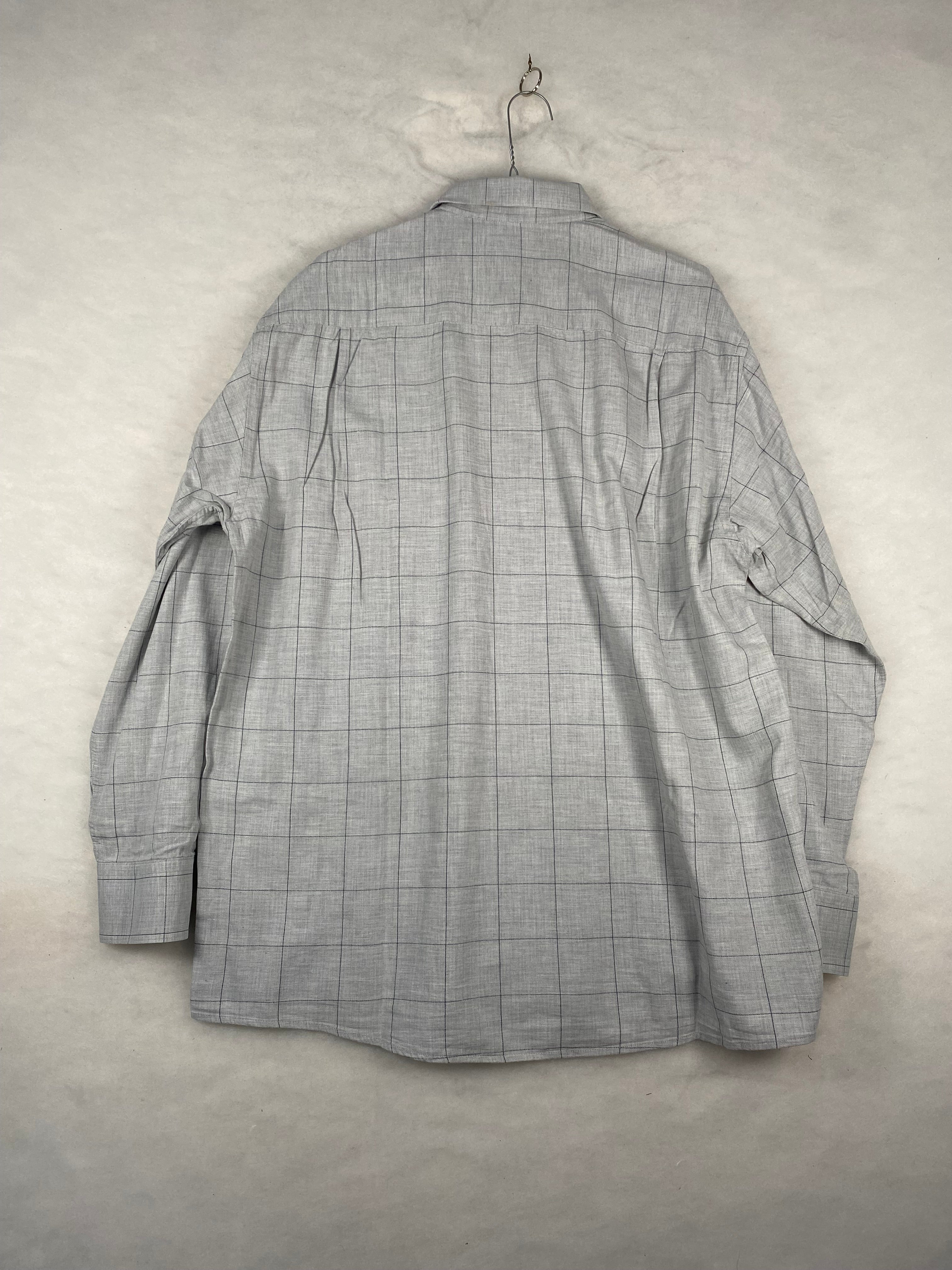 Camicia uomo Casa Moda grigia retro