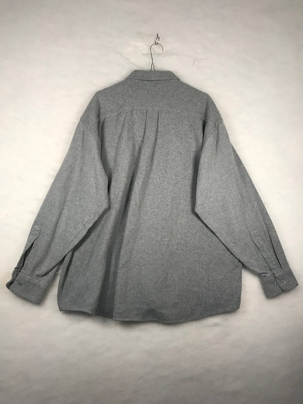 Camicia Vintage Donna Grigia Oversize