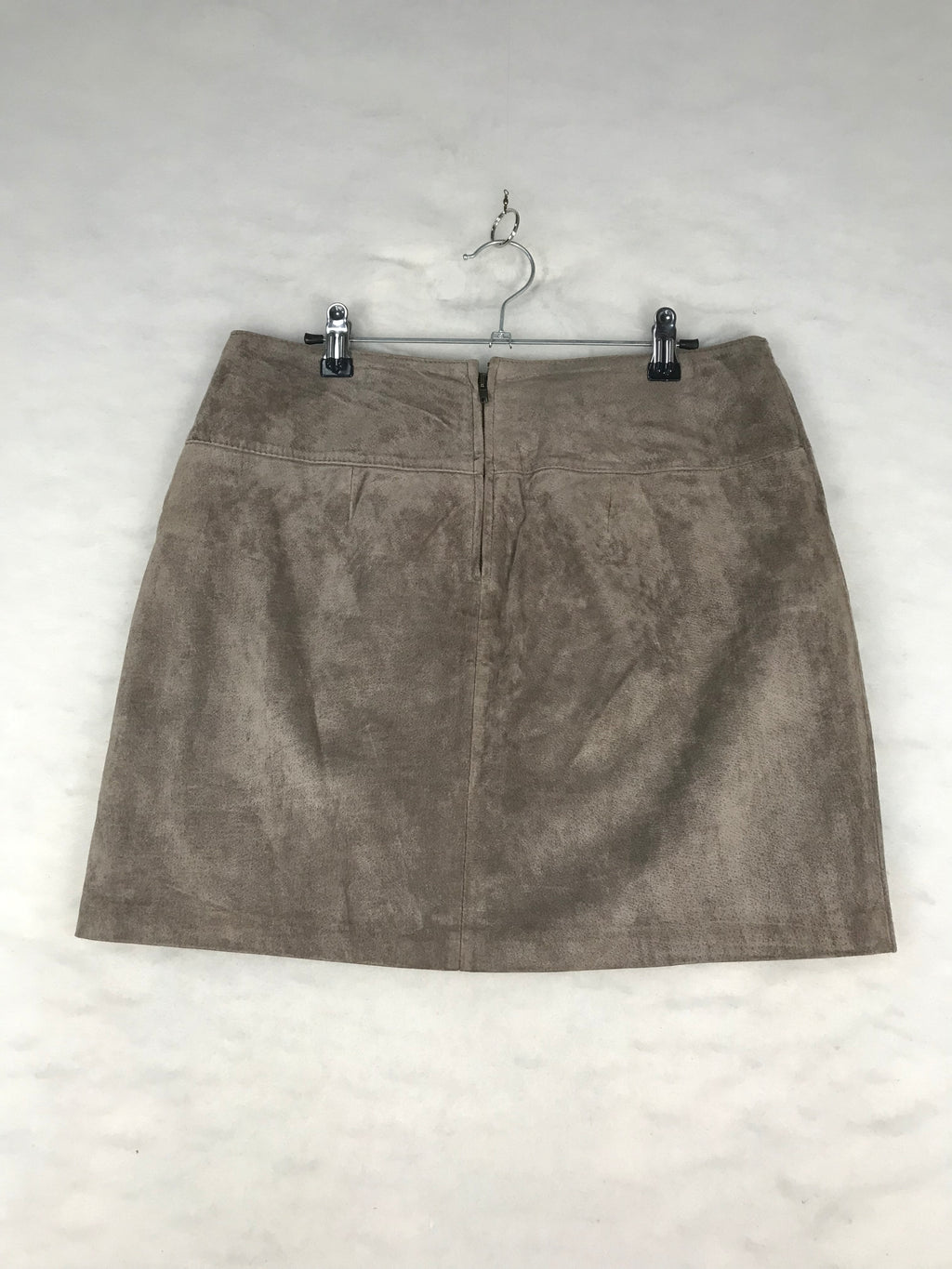 Gonna Vintage Donna Mini in Camoscio Talpa