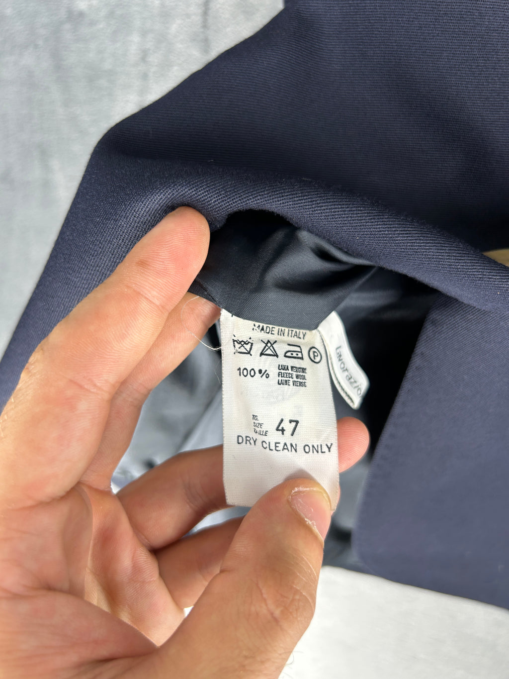 Blazer blu navy Glamer vintage – Donna Taglia L