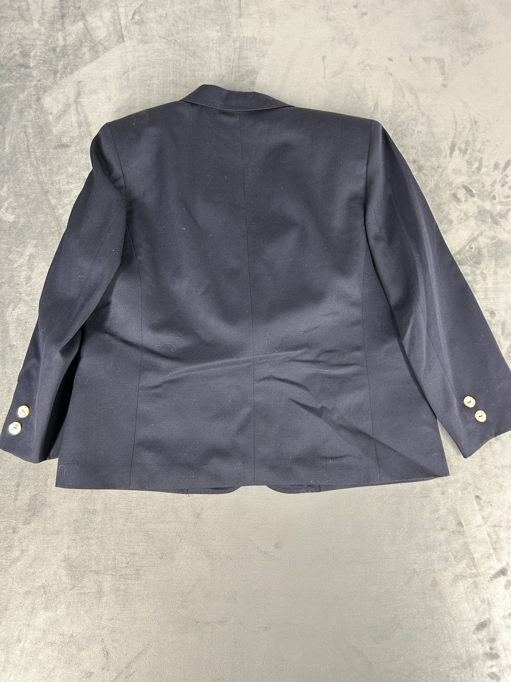 Blazer blu navy Glamer vintage – Donna Taglia L