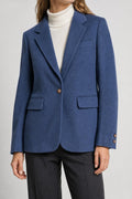 Blazer azzurro in lana Ten Yards vintage – Donna Taglia L (IT 44)