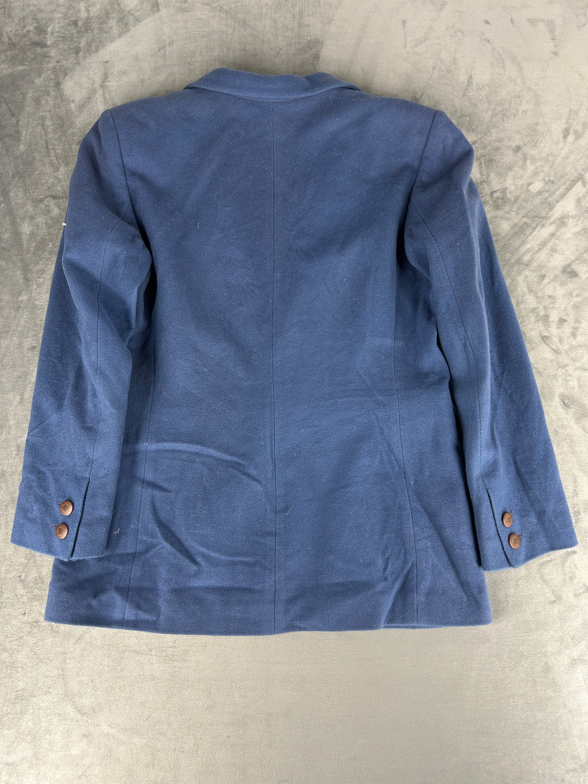Blazer azzurro in lana Ten Yards vintage – Donna Taglia L (IT 44)