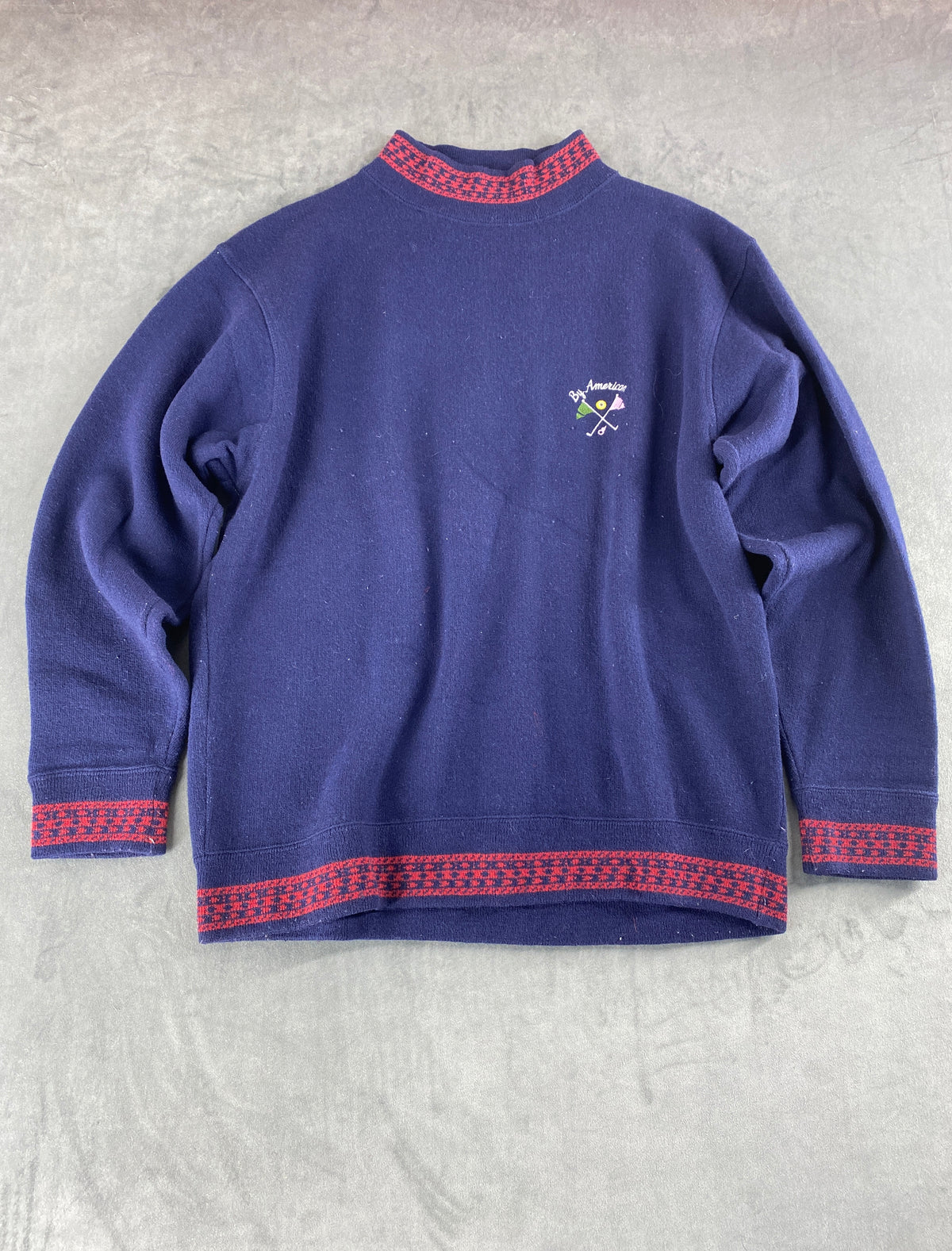 Maglione girocollo blu navy By American vintage – Uomo Taglia XL