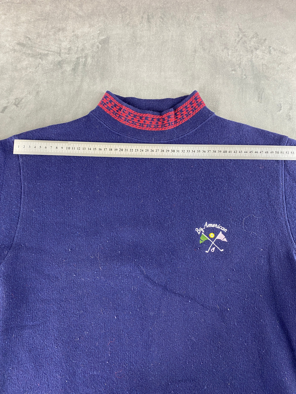 Maglione girocollo blu navy By American vintage – Uomo Taglia XL