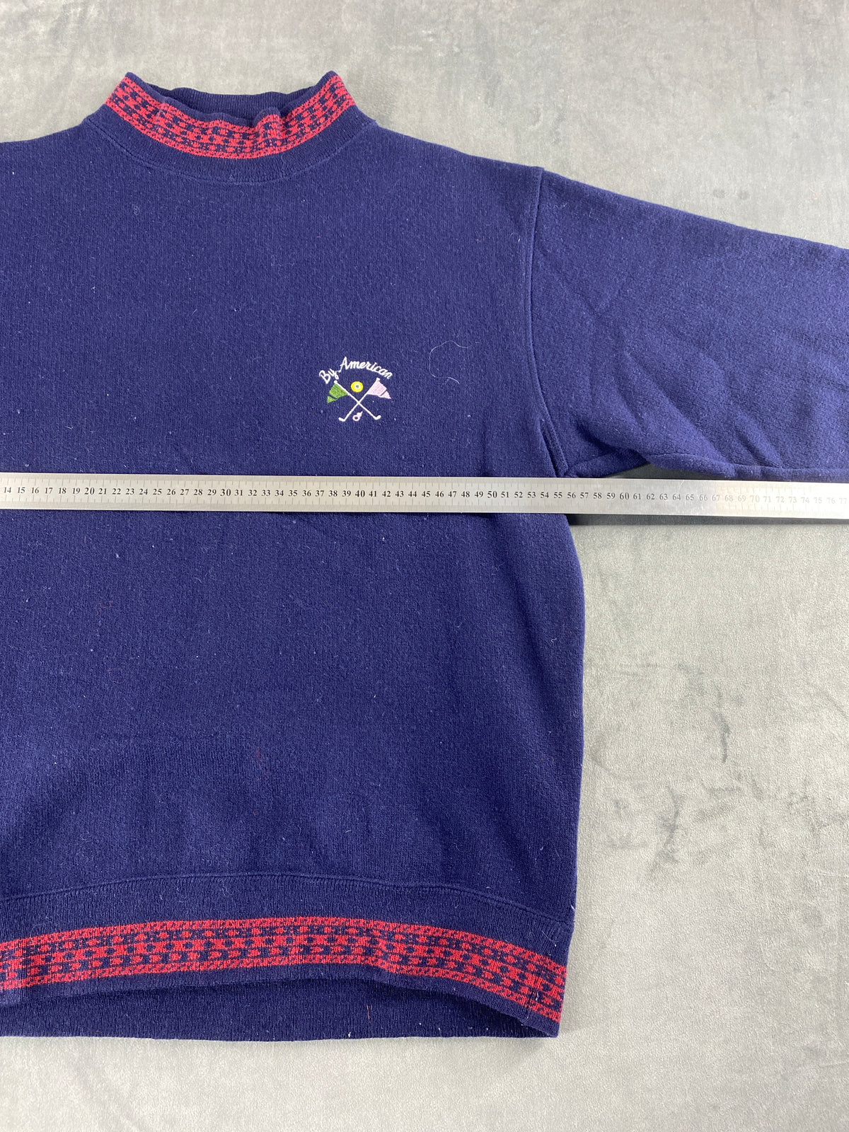 Maglione girocollo blu navy By American vintage – Uomo Taglia XL