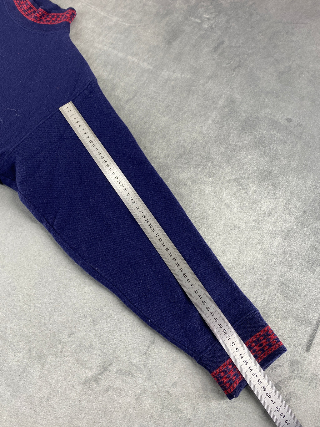 Maglione girocollo blu navy By American vintage – Uomo Taglia XL
