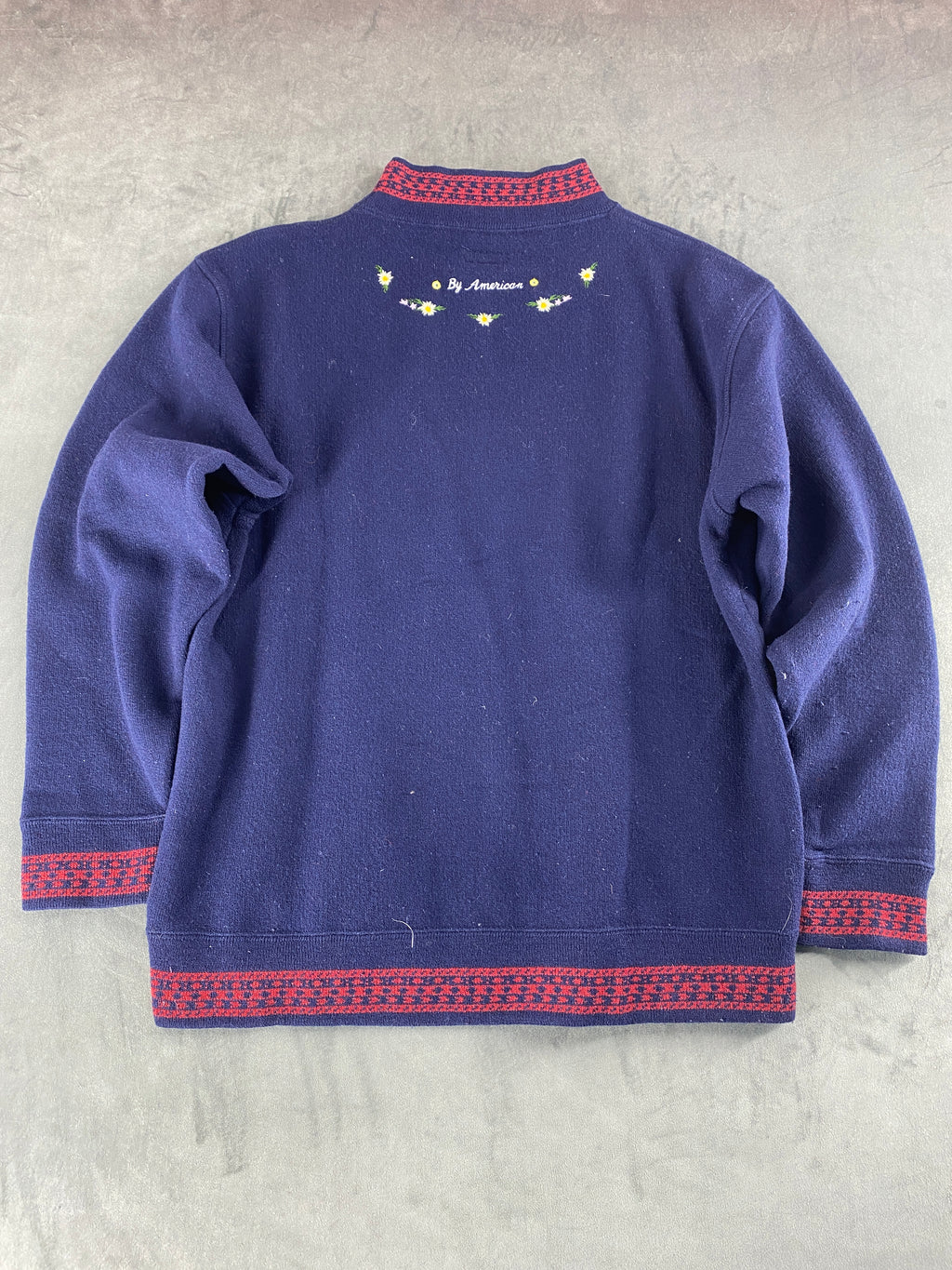 Maglione girocollo blu navy By American vintage – Uomo Taglia XL
