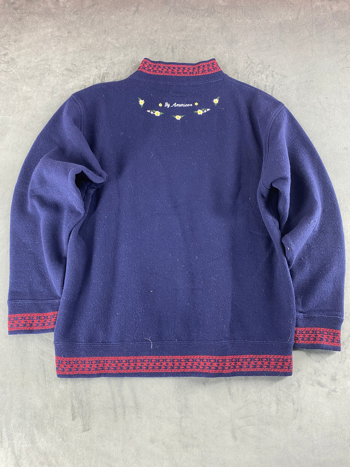 Maglione girocollo blu navy By American vintage – Uomo Taglia XL