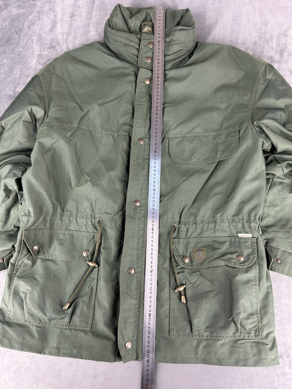 Field jacket Trabaldo verde militare vintage – Uomo Taglia L