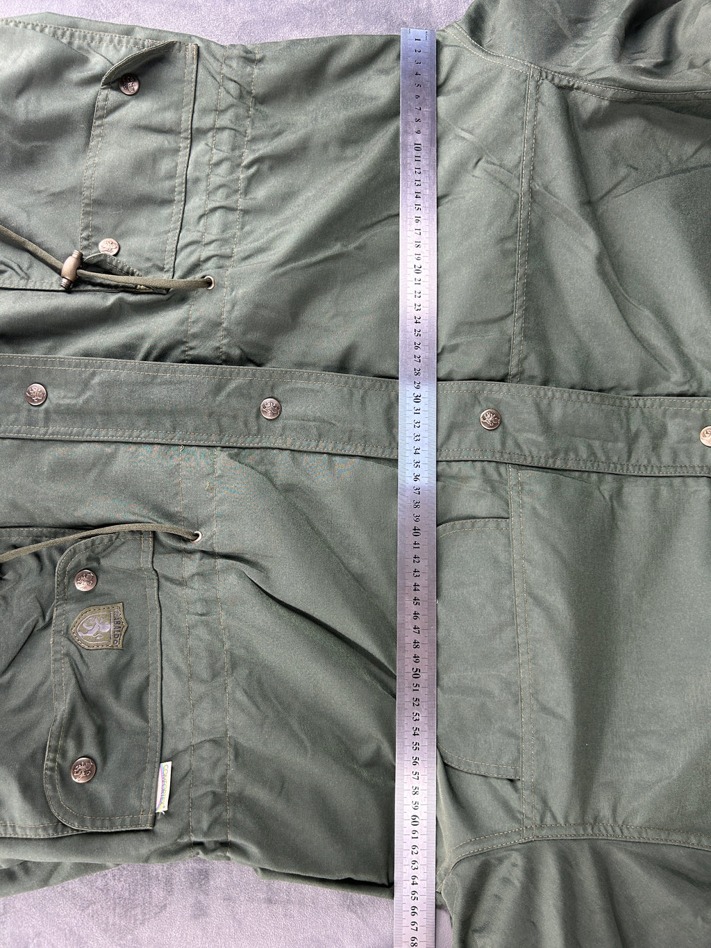 Field jacket Trabaldo verde militare vintage – Uomo Taglia L