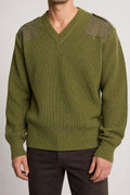 Maglione militare commando verde vintage – Uomo Taglia S