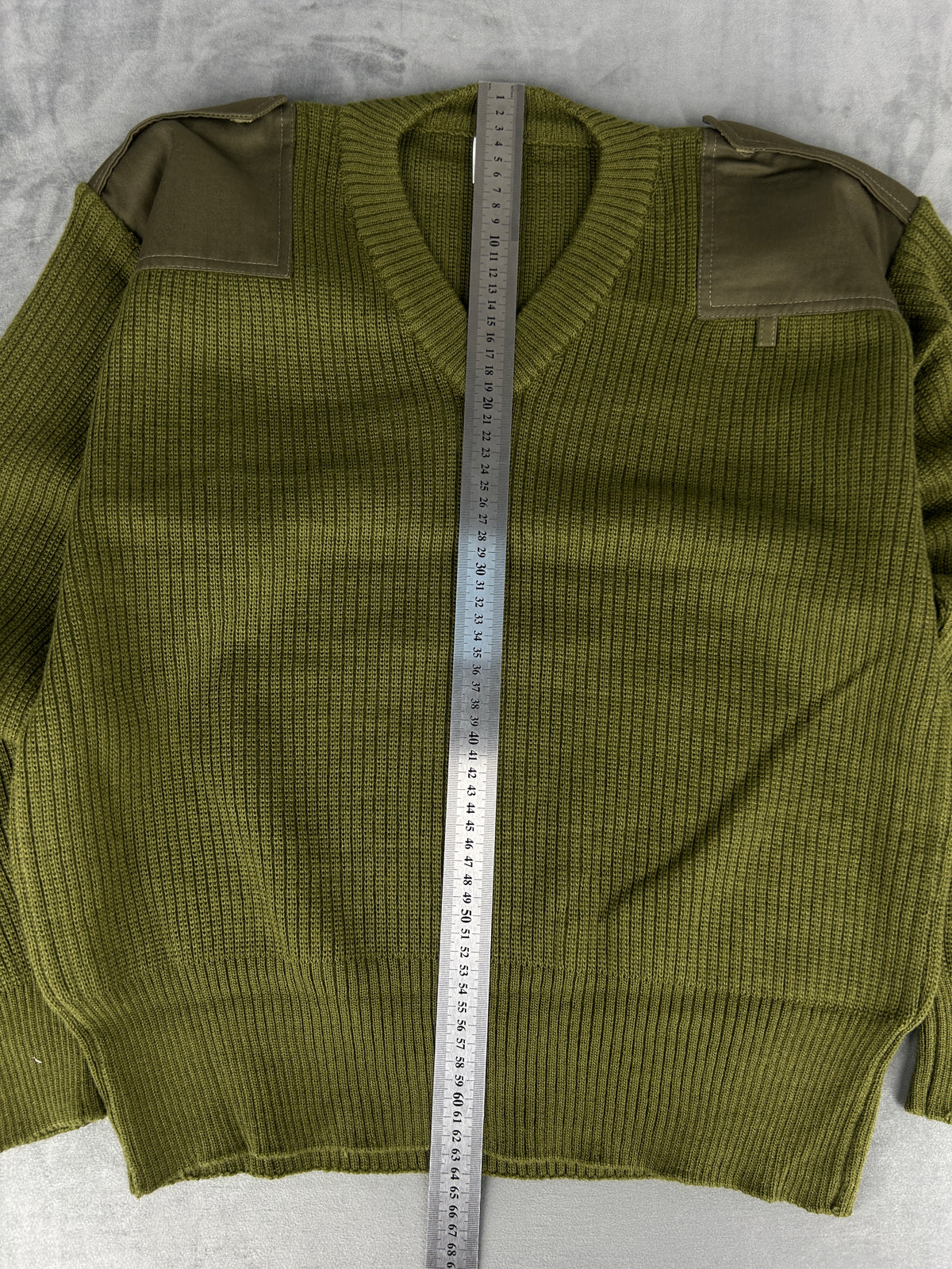 Maglione militare commando verde vintage – Uomo Taglia S