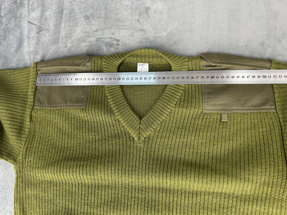 Maglione militare commando verde vintage – Uomo Taglia S