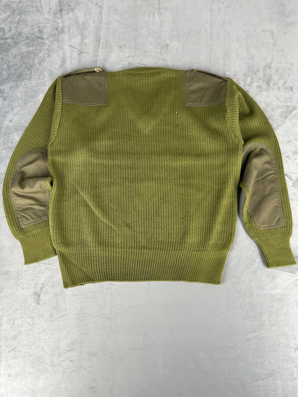Maglione militare commando verde vintage – Uomo Taglia S